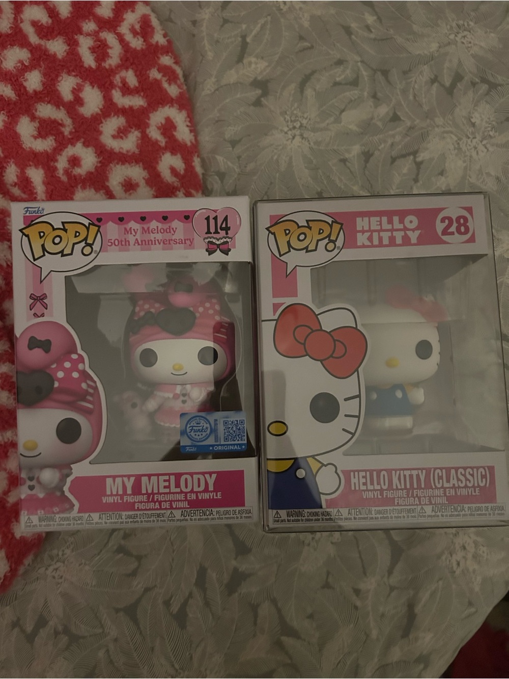 Hello Kitty and My Melody Funkos